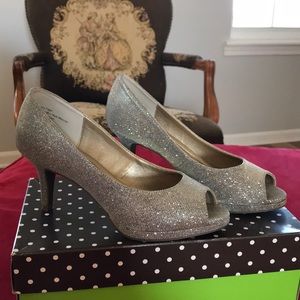 sparkly heels